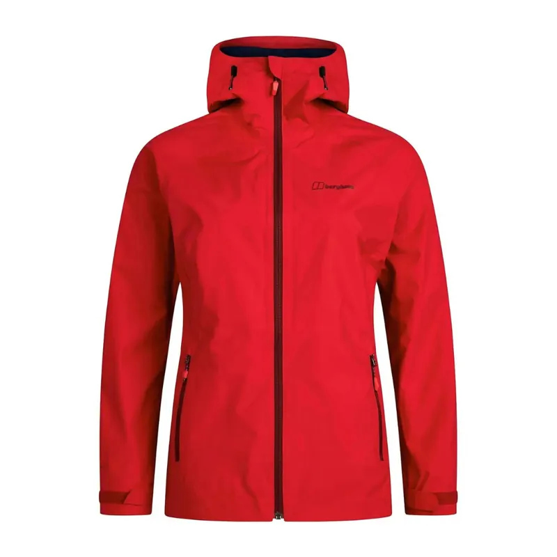 Berghaus Women's Deluge Pro Shell Jacket in Goji Berry